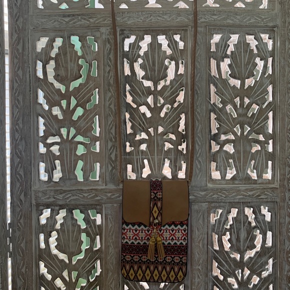 Geometric Print Mini Cross Body Bag - Picture 2 of 12